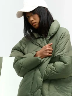 GATE Długa pikowana kurtka zimowa| Kurtki I Płaszcze·Kurtki Zimowe|Kurtki I Płaszcze·Pikowana Kurtka