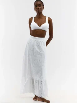 GATE Długa spódnica wykonana z Madery| Kategorie·Spódnice ☀️