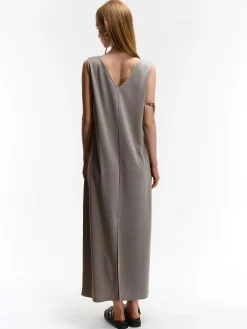 GATE Długa sukienka bez rękawów| Kategorie·Sukienki