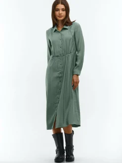 GATE Długa sukienka koszulowa| Kategorie·Sukienki