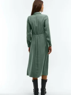 GATE Długa sukienka koszulowa| Kategorie·Sukienki