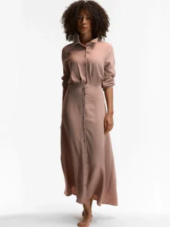 GATE Długa sukienka koszulowa| Kategorie·Sukienki