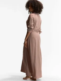 GATE Długa sukienka koszulowa| Kategorie·Sukienki