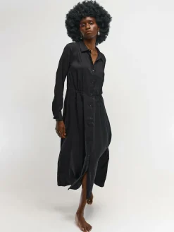 GATE Długa sukienka koszulowa| Kategorie·Sukienki