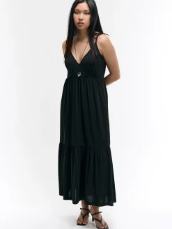 GATE Długa sukienka na ramiączkach| Kategorie·Sukienki