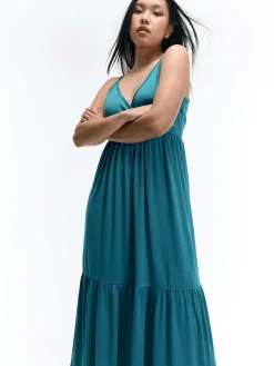 GATE Długa sukienka na ramiączkach| Kategorie·Sukienki