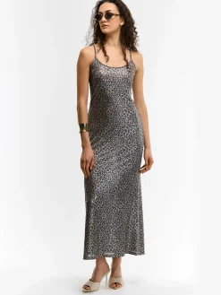 GATE Długa sukienka na ramiączkach| Kategorie·Sukienki