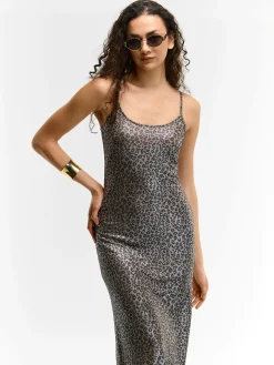 GATE Długa sukienka na ramiączkach| Kategorie·Sukienki