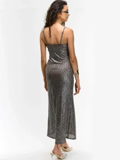 GATE Długa sukienka na ramiączkach| Kategorie·Sukienki