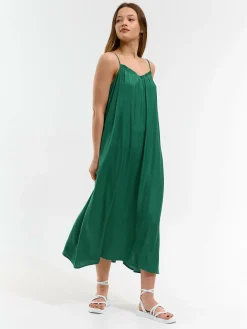 GATE Długa sukienka na ramiączkach| Kategorie·Sukienki