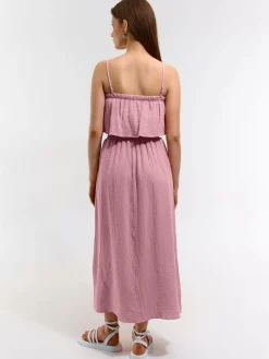 GATE Długa sukienka na ramiączkach| Kategorie·Sukienki