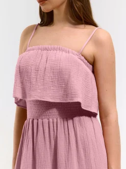 GATE Długa sukienka na ramiączkach| Kategorie·Sukienki