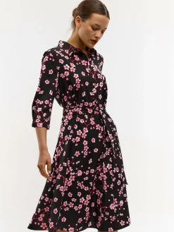 GATE Długa sukienka w kwiaty| Kategorie·Sukienki