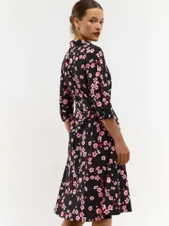 GATE Długa sukienka w kwiaty| Kategorie·Sukienki