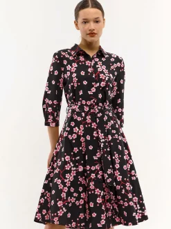 GATE Długa sukienka w kwiaty| Kategorie·Sukienki