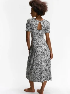 GATE Długa sukienka z nadrukiem| Kategorie·Sukienki