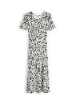 GATE Długa sukienka z nadrukiem| Kategorie·Sukienki