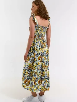 GATE Długa sukienka z nadrukiem| Kategorie·Sukienki