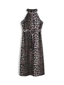 GATE Długa sukienka z nadrukiem| Kategorie·Sukienki