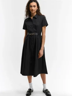 GATE Długa sukienka z paskiem| Kategorie·Sukienki