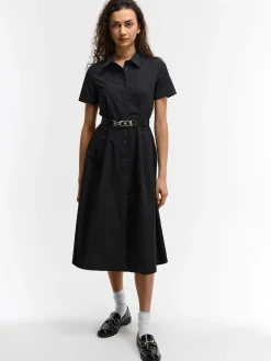 GATE Długa sukienka z paskiem| Kategorie·Sukienki