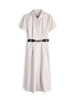 GATE Długa sukienka z paskiem| Kategorie·Sukienki