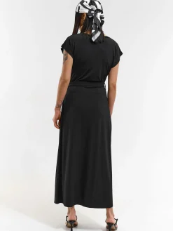 GATE Długa sukienka z paskiem| Kategorie·Sukienki