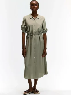 GATE Długa sukienka z wiskozy| Kategorie·Sukienki