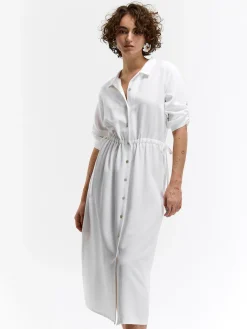 GATE Długa sukienka z wiskozy| Kategorie·Sukienki