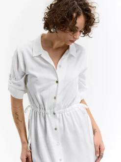 GATE Długa sukienka z wiskozy| Kategorie·Sukienki