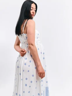 GATE Długa sukienka z wiskozy| Kategorie·Sukienki|Maternity