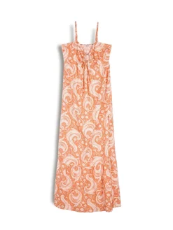 GATE Długa sukienka z wiskozy| Kategorie·Sukienki