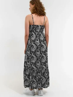 GATE Długa sukienka z wiskozy| Kategorie·Sukienki