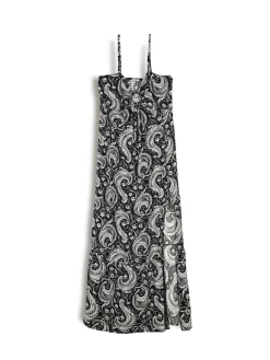 GATE Długa sukienka z wiskozy| Kategorie·Sukienki