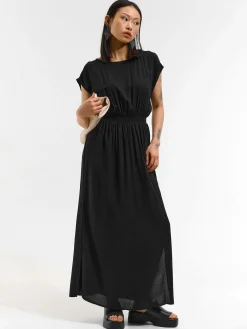 GATE Długa sukienka z wiskozy| Kategorie·Sukienki