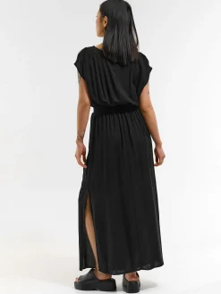 GATE Długa sukienka z wiskozy| Kategorie·Sukienki