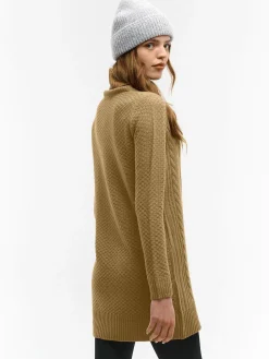 GATE Długi golf z plecionym wzorem| Swetry I Bluzy·Swetry