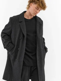 GATE Długi płaszcz z domieszką wełny| Kurtki I Płaszcze·Płaszcze