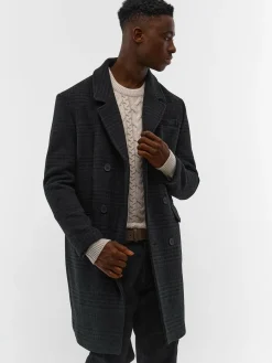 GATE Długi płaszcz z dwurzędowym zapięciem| Kurtki I Płaszcze·Płaszcze