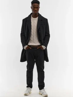 GATE Długi płaszcz z dwurzędowym zapięciem| Kurtki I Płaszcze·Płaszcze