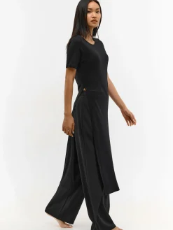 GATE Długi top z rozcięciem| Koszulki I Topy·Topy