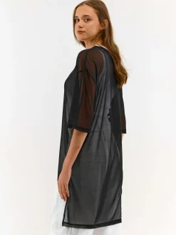 GATE Długi top z siateczki| Koszulki I Topy·Topy