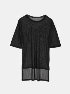 GATE Długi top z siateczki| Koszulki I Topy·Topy