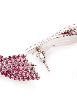 GATE Długie wiszące kolczyki z kryształkami| Akcesoria·Biżuteria