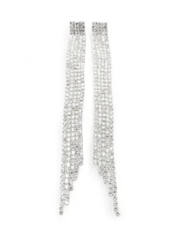 GATE Długie wiszące kolczyki z kryształkami| Akcesoria·Biżuteria