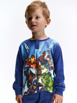 GATE Dwuczęściowa piżama Avengers|Dzieci Chłopcy·Ostatnie Sztuki - Chłopcy|Chłopcy·Bielizna