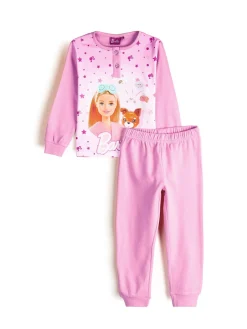 GATE Dwuczęściowa piżama Barbie|Dzieci Dziewczynki·Ostatnie Sztuki Ubrania Dla Dziewczynek|Dziewczynki·Bielizna