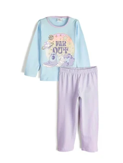 GATE Dwuczęściowa piżama Lilo & Stitch|Dzieci Dziewczynki·Bielizna