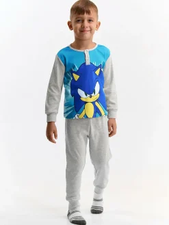 GATE Dwuczęściowa piżama Sonic|Dzieci Chłopcy·Bielizna
