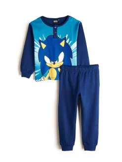 GATE Dwuczęściowa piżama Sonic|Dzieci Chłopcy·Bielizna